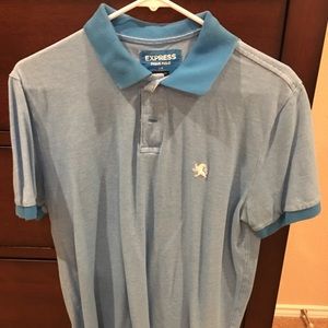 Light blue large Express polo / 2 for $15